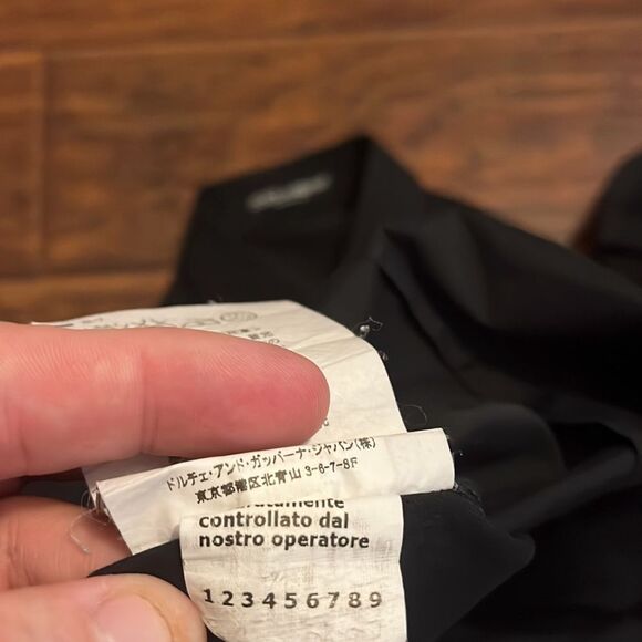 Dolce & Gabbana Black Button Closure Shirt - Picture 10 of 11